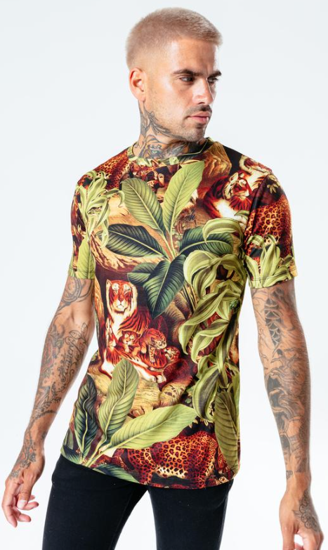 HYPE MEN'S JUNGLE KITTEN T-SHIRT - Graffitisthlm